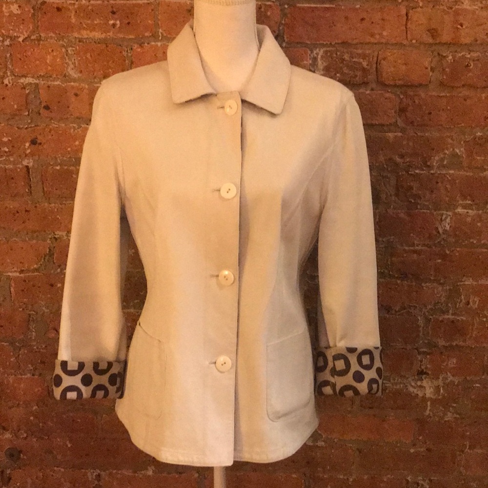 *Reversible* Italian Leather Jacket - image 1